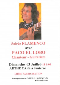 Soirée flamenco - Paco El Lobo 