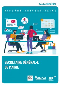 Diplôme universitaire : Secrétaire Général(e) de Mairie