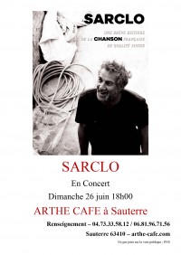 Sarclo en concert - Arthe Café
