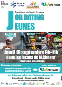 Mission Locale - Job dating jeunes