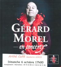 Gérard MOREL à l´Arthé Café