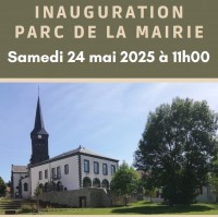 Inauguration Parc Mairie