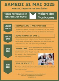 Repair café des Makers