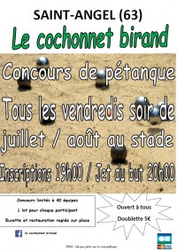 Concours d´été - St Angel