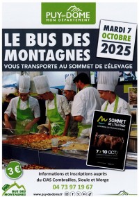 Bus pour Sommet de l´élevage