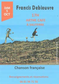 Francis Debieuvre à l´Arthé Café