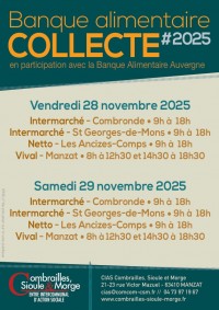 Banque alimentaire - collecte 2025