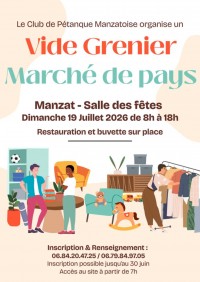 Vide grenier et Marché de Pays