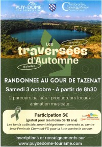 Randonnée au Gour de Tazenat